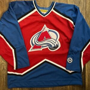 SOLD KOHO Men’s Colorado Avalanche Blank Jersey